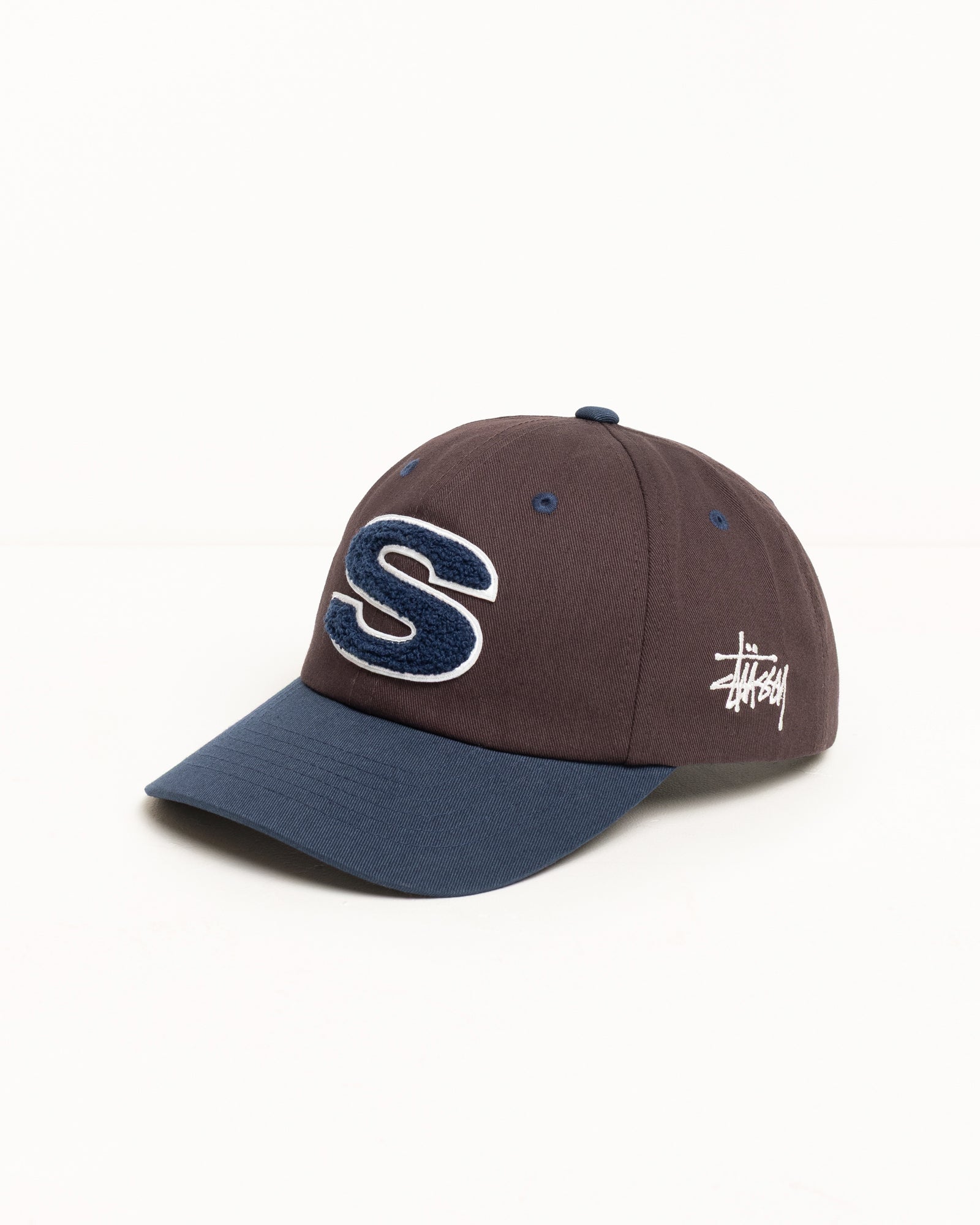 Low Profile Chenille S Snapback – Dark Brown | Headwear | Stüssy Low Profile Chenille S Snapback – Dark Brown | Headwear | Stüssy