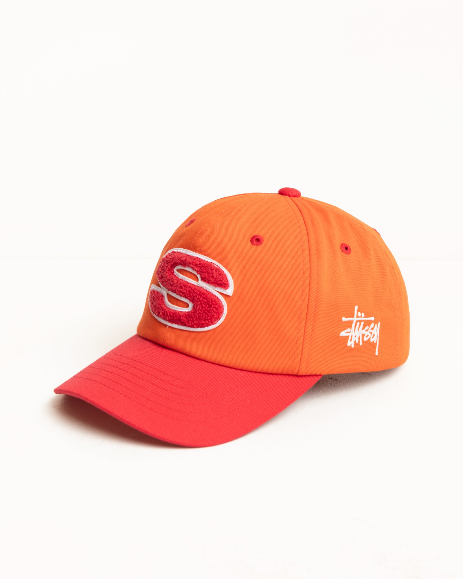 Chenille S Snapback Cap – Sunset Orange | Headwear | Stüssy