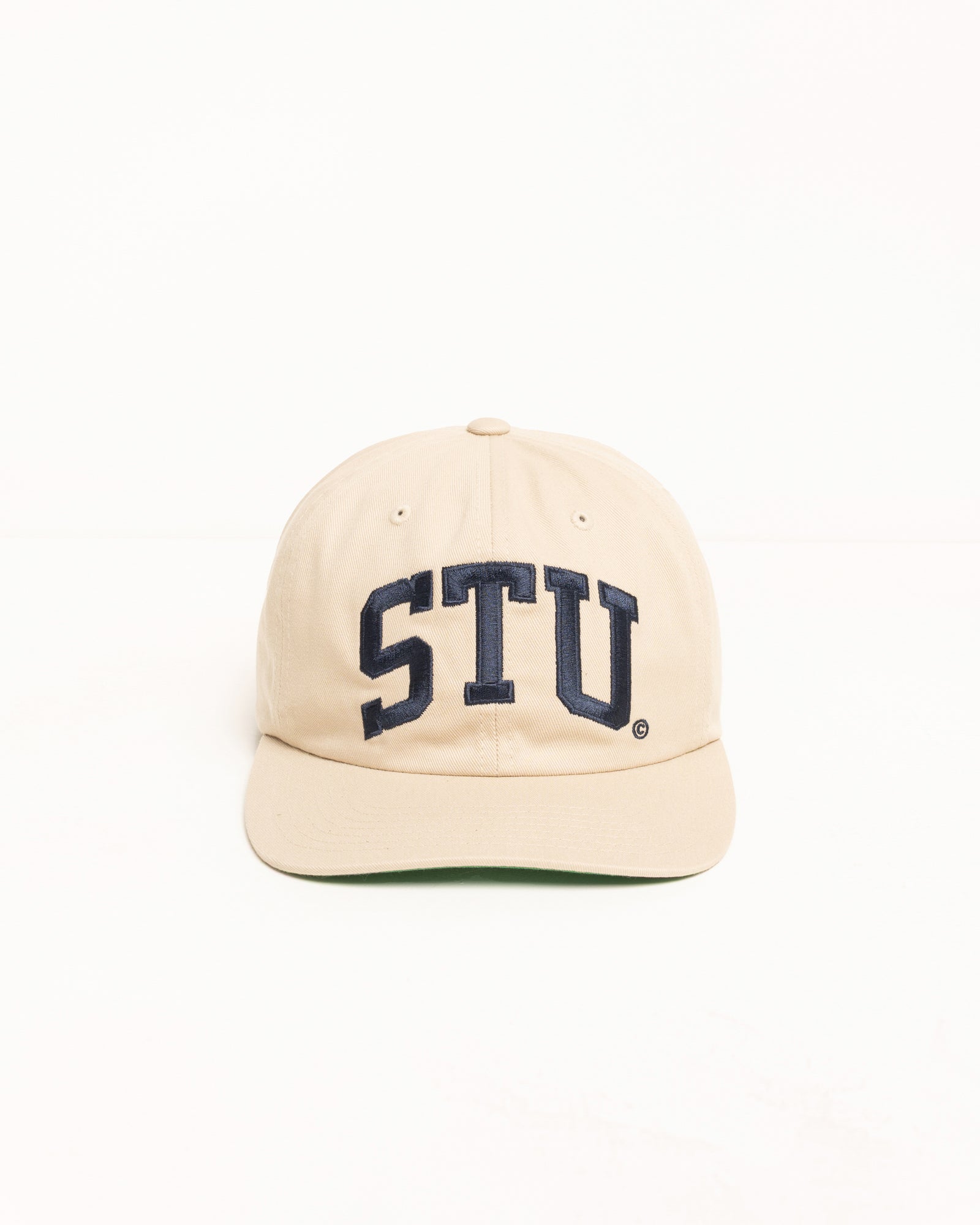 Stu Arch Strapback Cap Accessories In Khaki