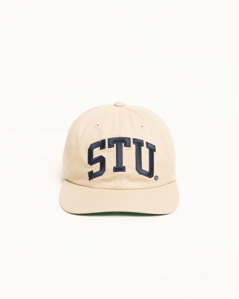 Stu Arch Strapback Cap Accessories In Khaki