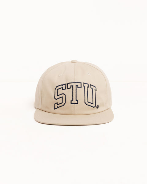 Stu Arch Strapback Cap Accessories In Natural
