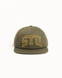 MID-DEPTH STU ARCH STRAPBACK