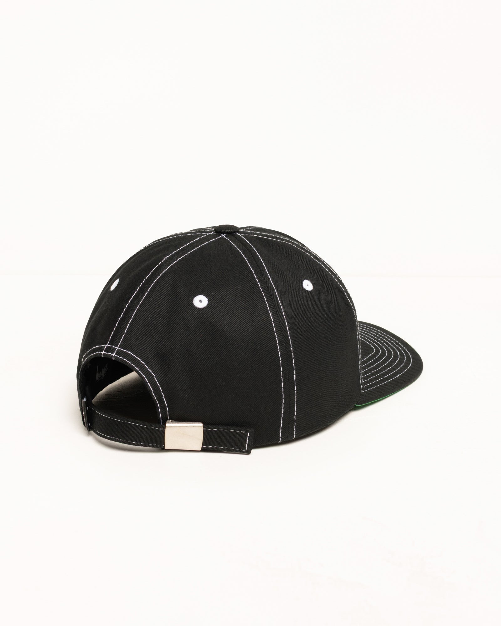 帽子 STUSSY MID DEPTH STU ARCH STRAPBACK CAP Mid-Depth Stu Arch Strapback – True Black | Headwear | Stüssy