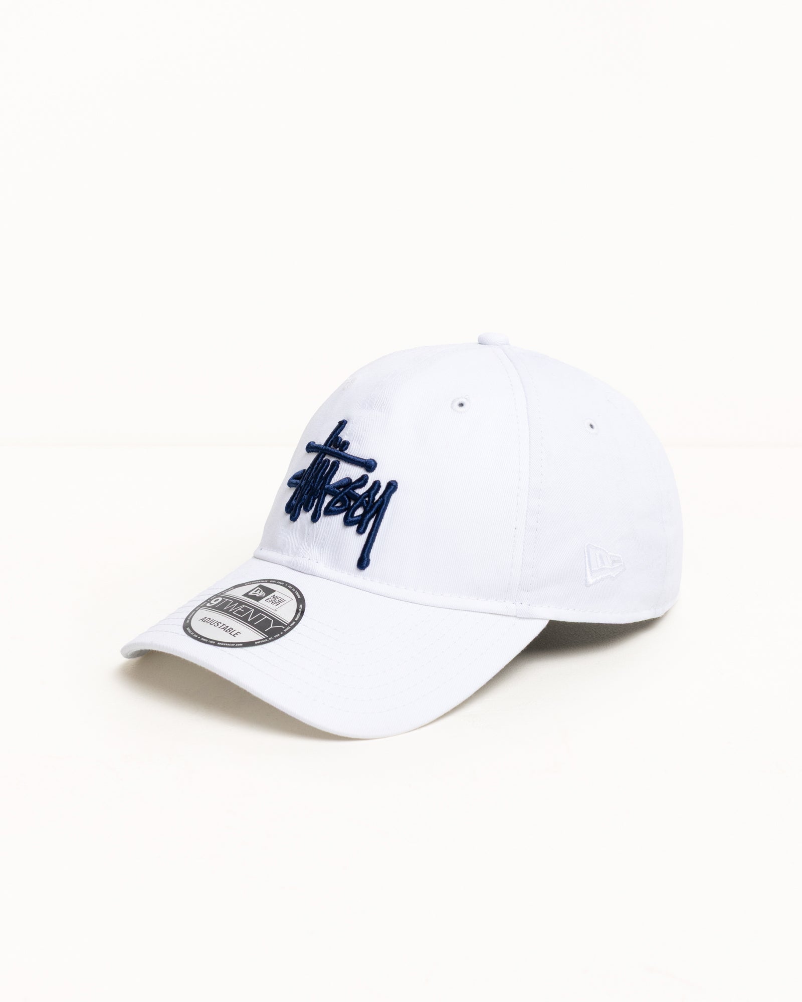 New Era 9Twenty Basic Strapback – White | Headwear | Stüssy