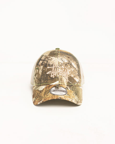 Basic Trucker 9twenty Cap Unisex In Real Tree Edge