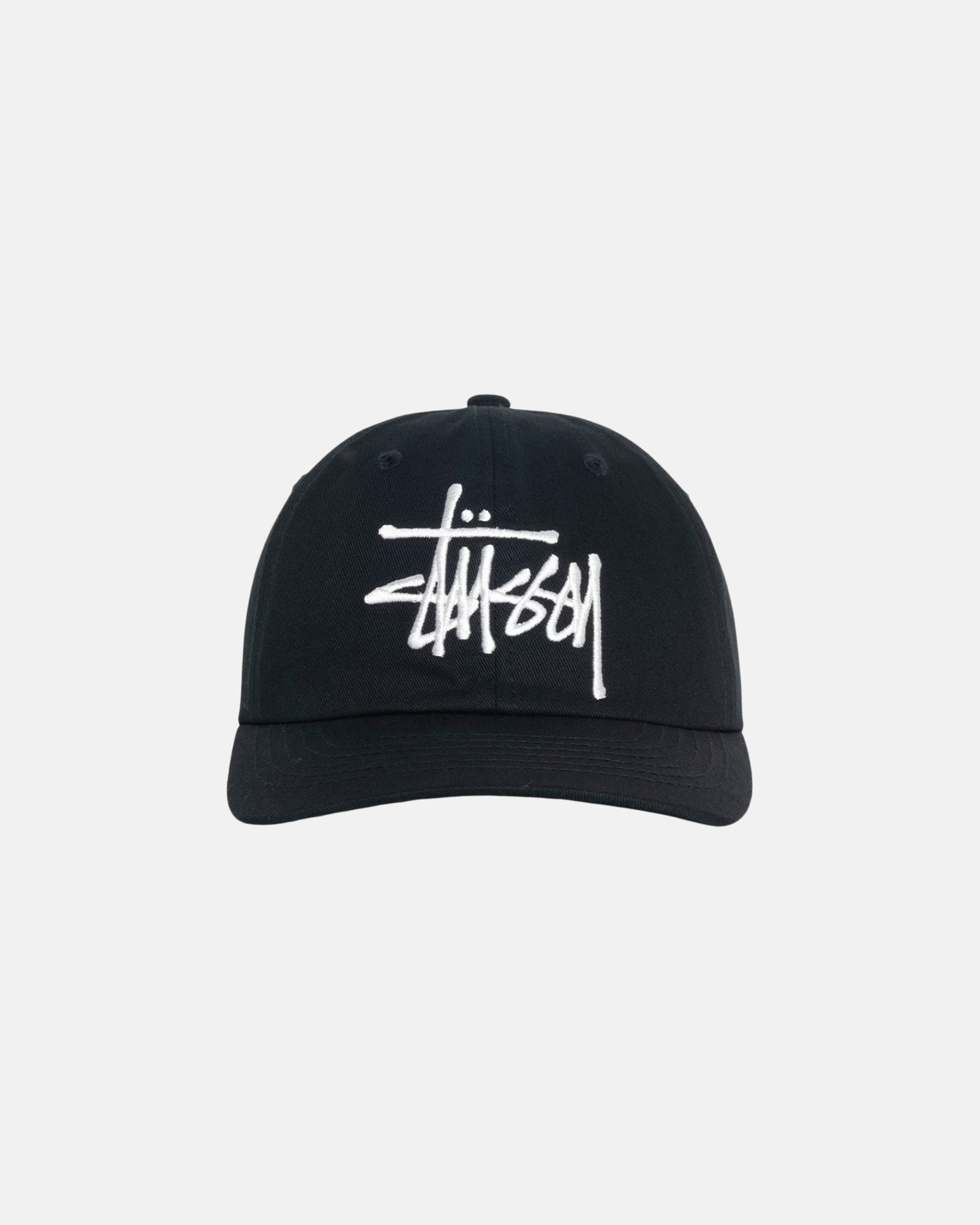 STUSSY PITSTOP LOW PRO CAP black キャップ
