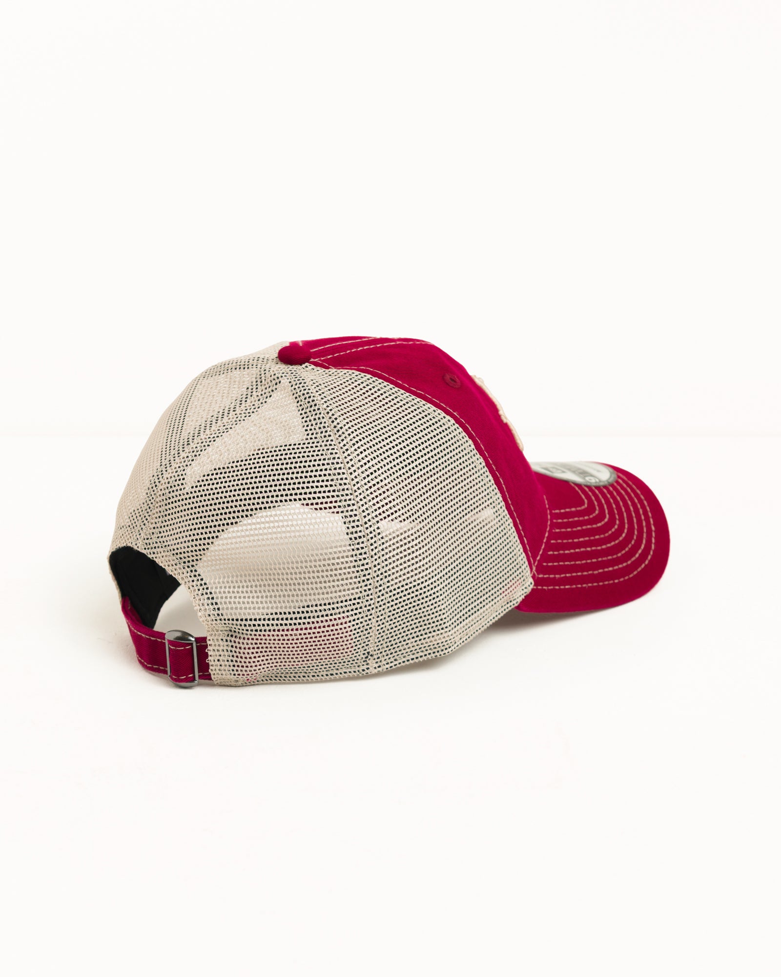 9TWENTY Washed Basic Trucker - Cardinal | Headwear | Stüssy