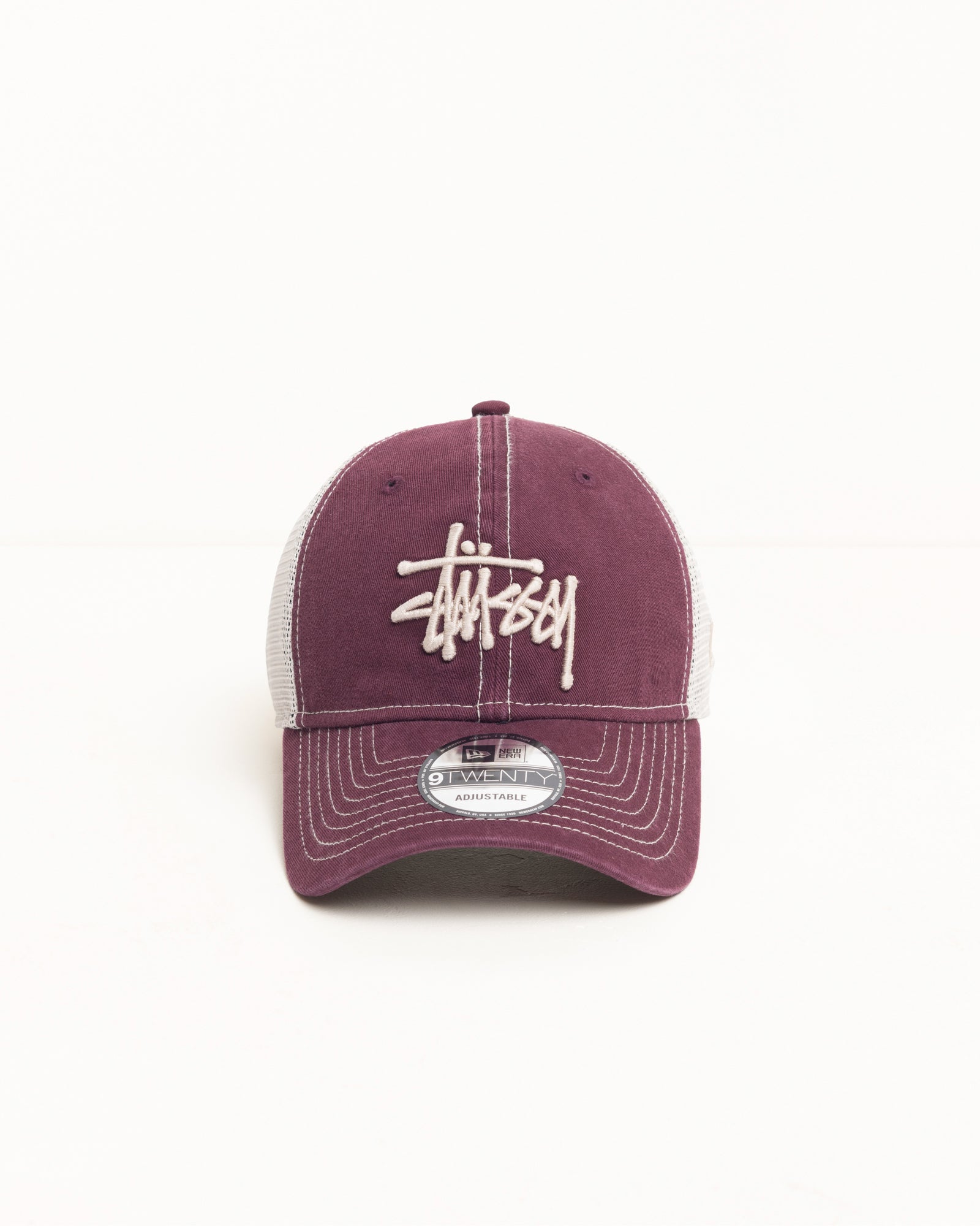 Washed Basic Trucker 9twenty Accessories In Maroon