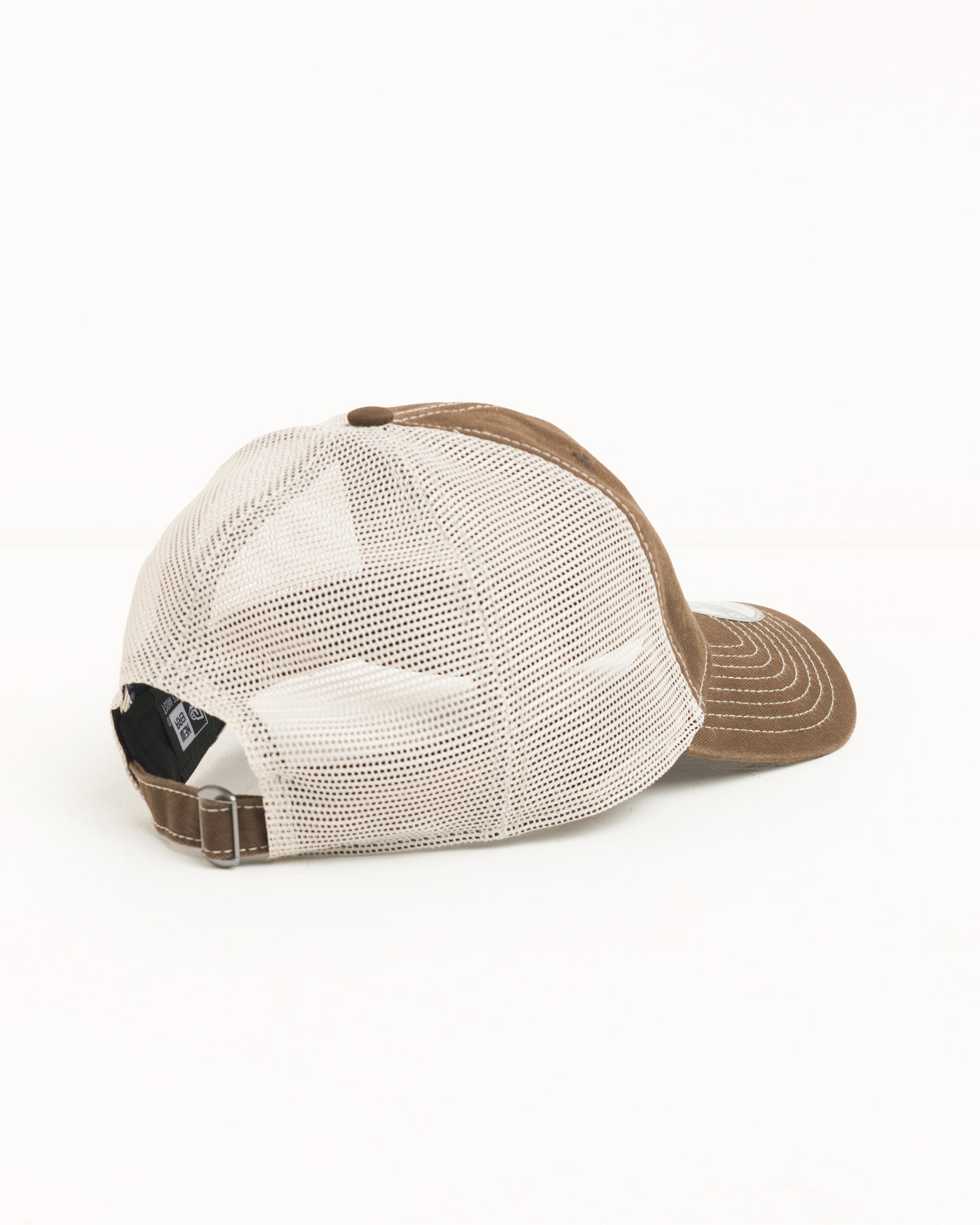9TWENTY Washed Basic Trucker - Mocha | Headwear | Stüssy