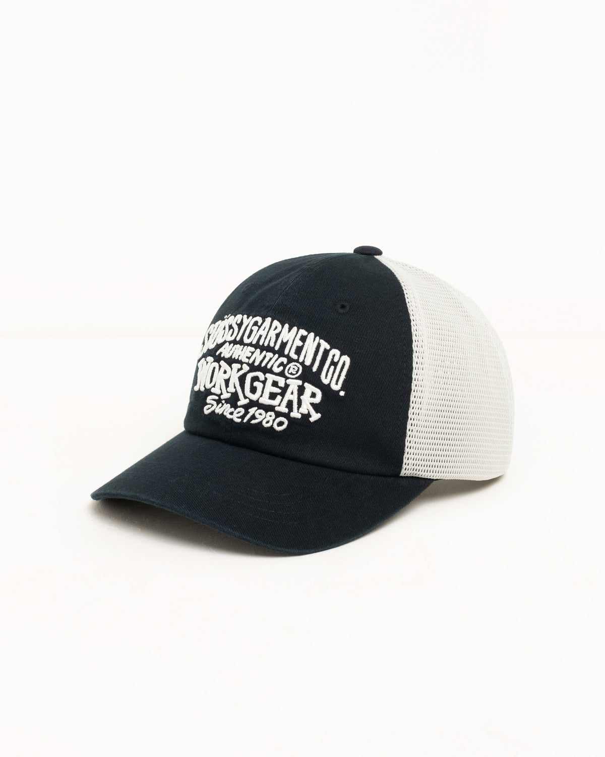 Workgear Trucker - Black | Headwear | Stüssy