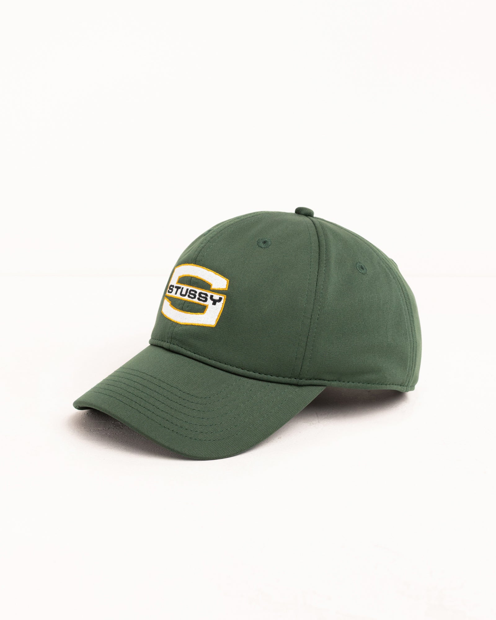 Mid-Depth Large S Snapback – Green | Headwear | Stüssy