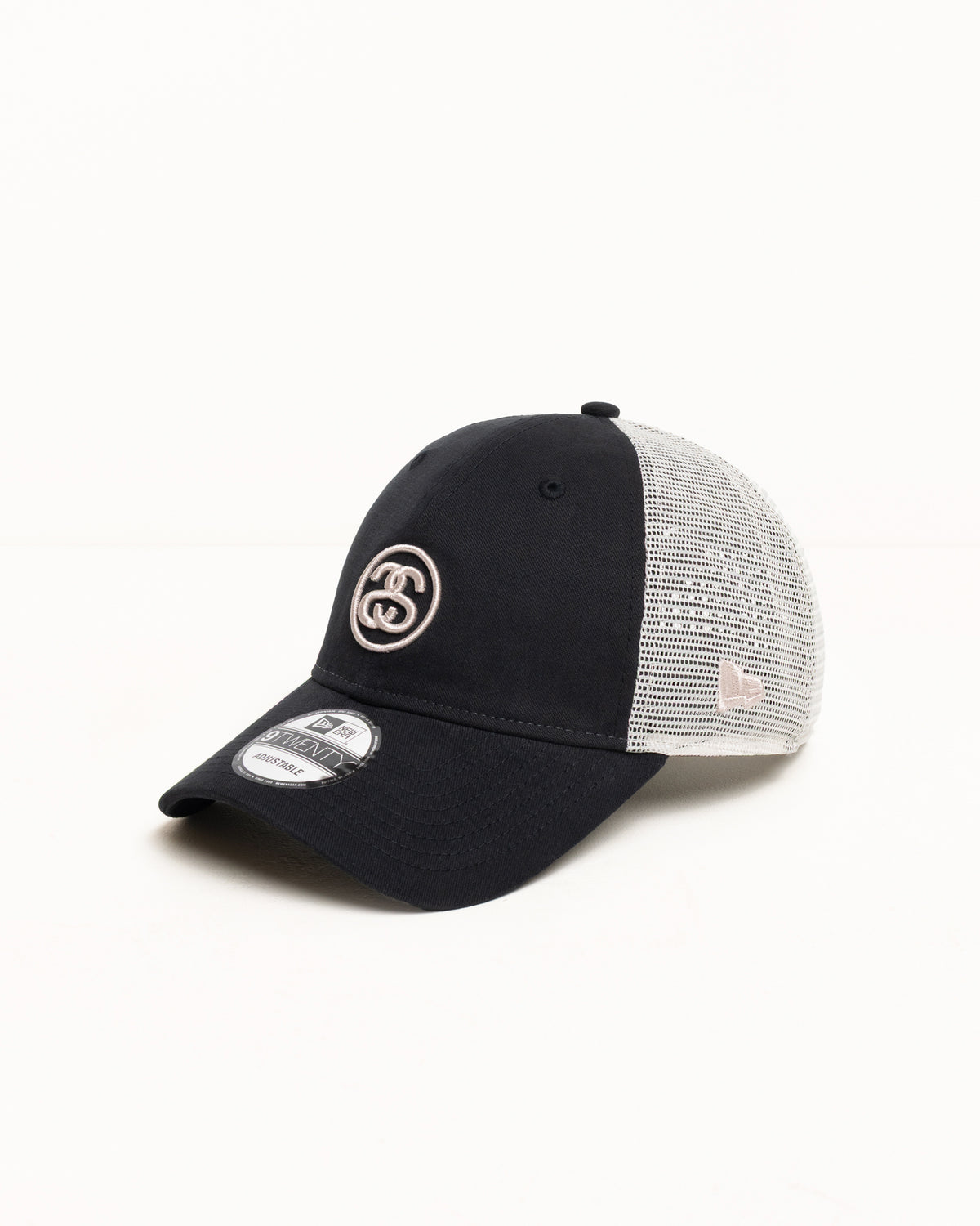 New Era 9Twenty Ss Link Trucker – Night Black | Headwear | Stüssy