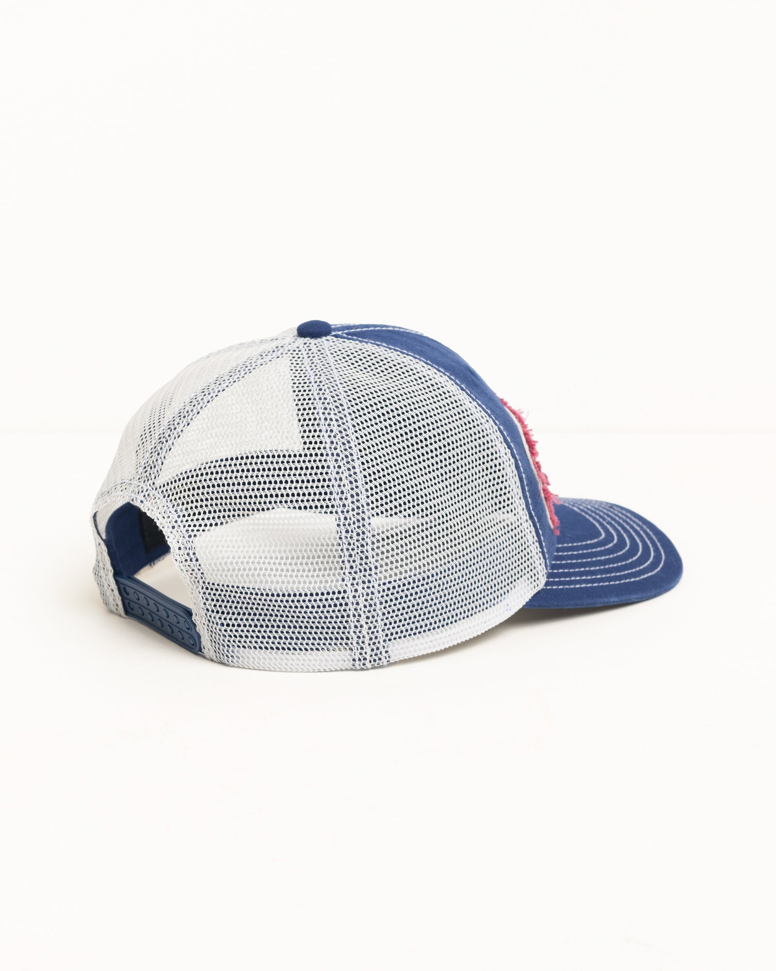 Mid-Depth Burly Threads Trucker – Navy | Headwear | Stüssy