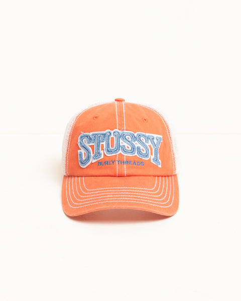 Md Burly Threads Trucker Accessories In Orange