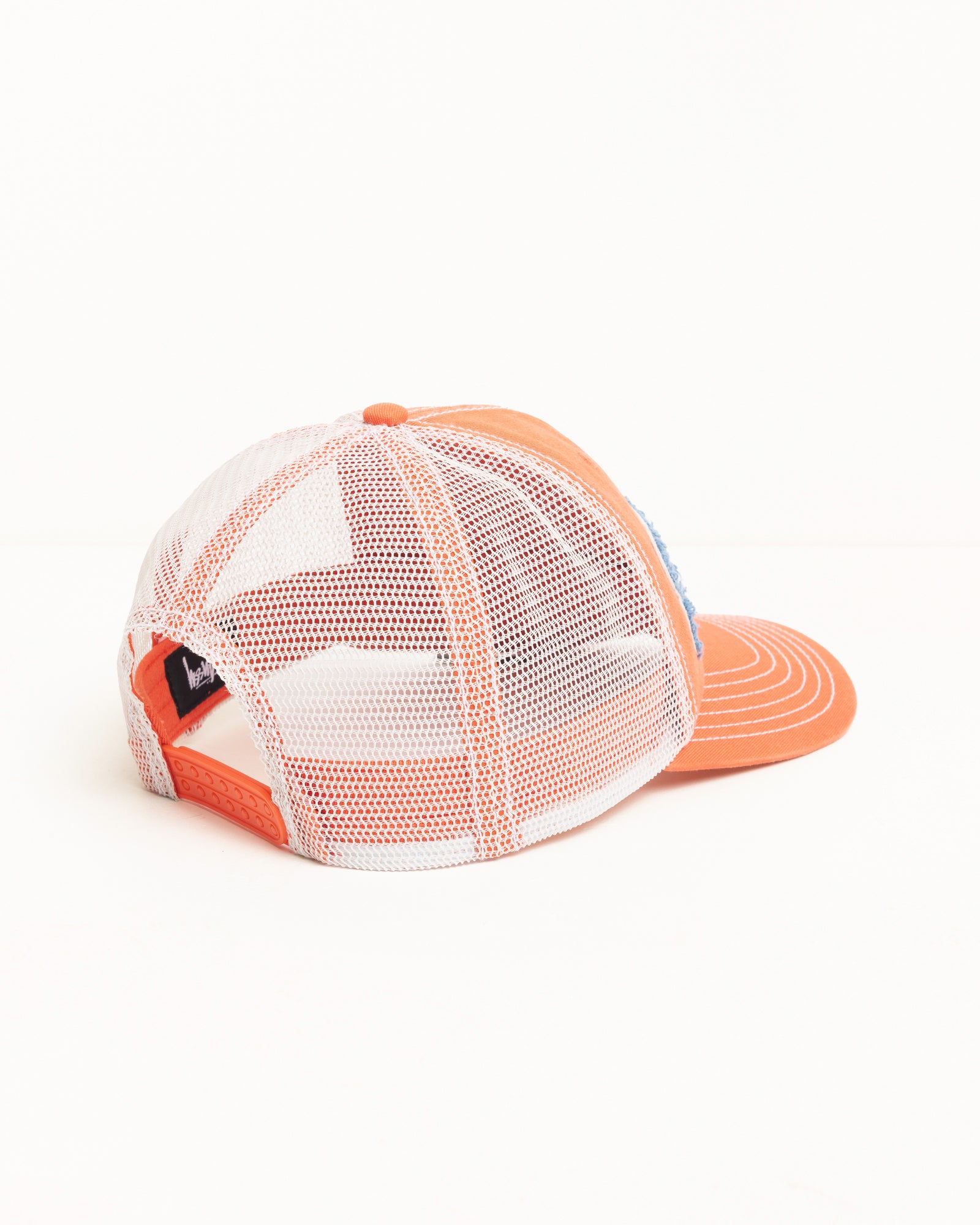 Mid-Depth Burly Threads Trucker – Orange | Headwear | Stüssy