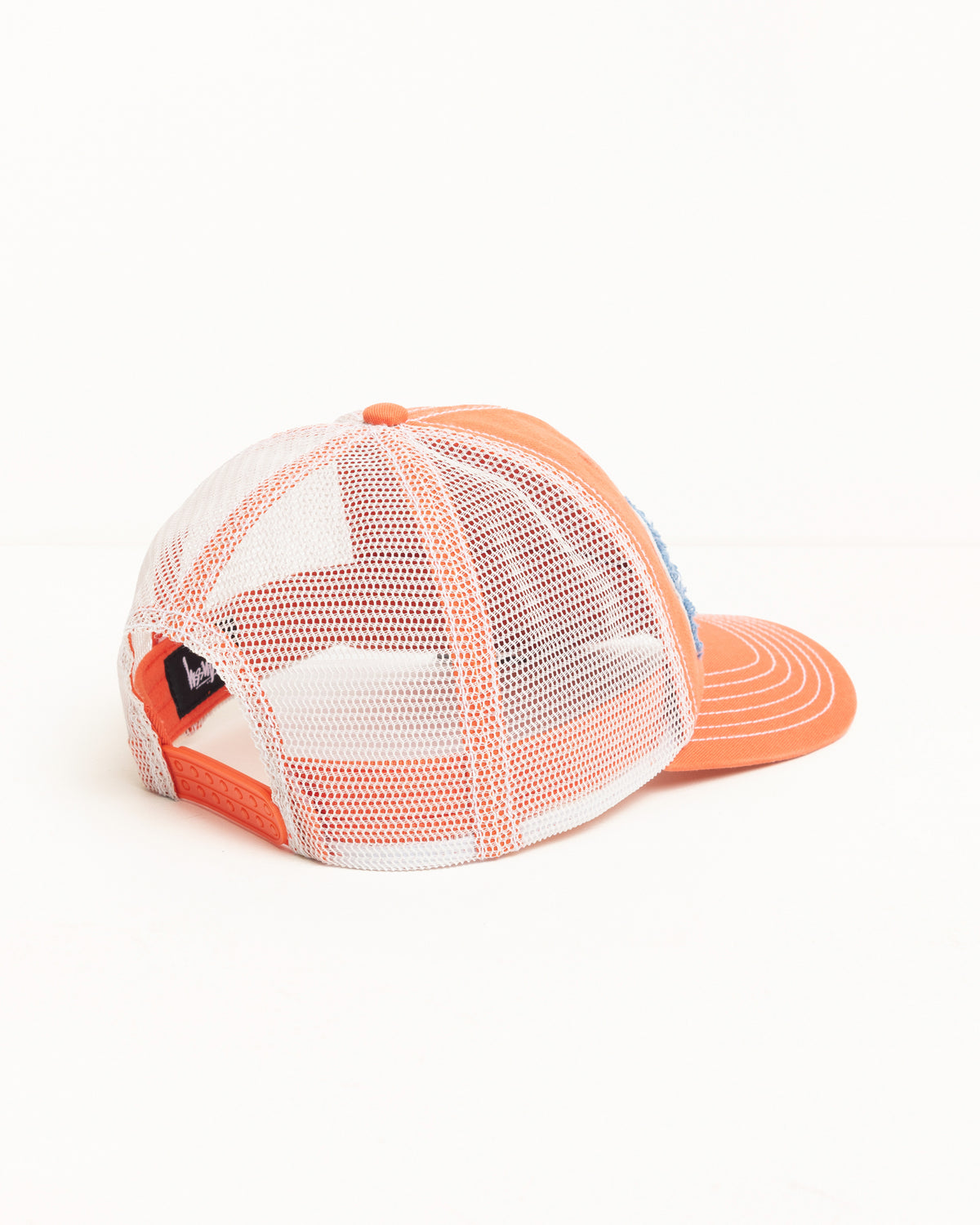 Mid-Depth Burly Threads Trucker – Orange | Headwear | Stüssy