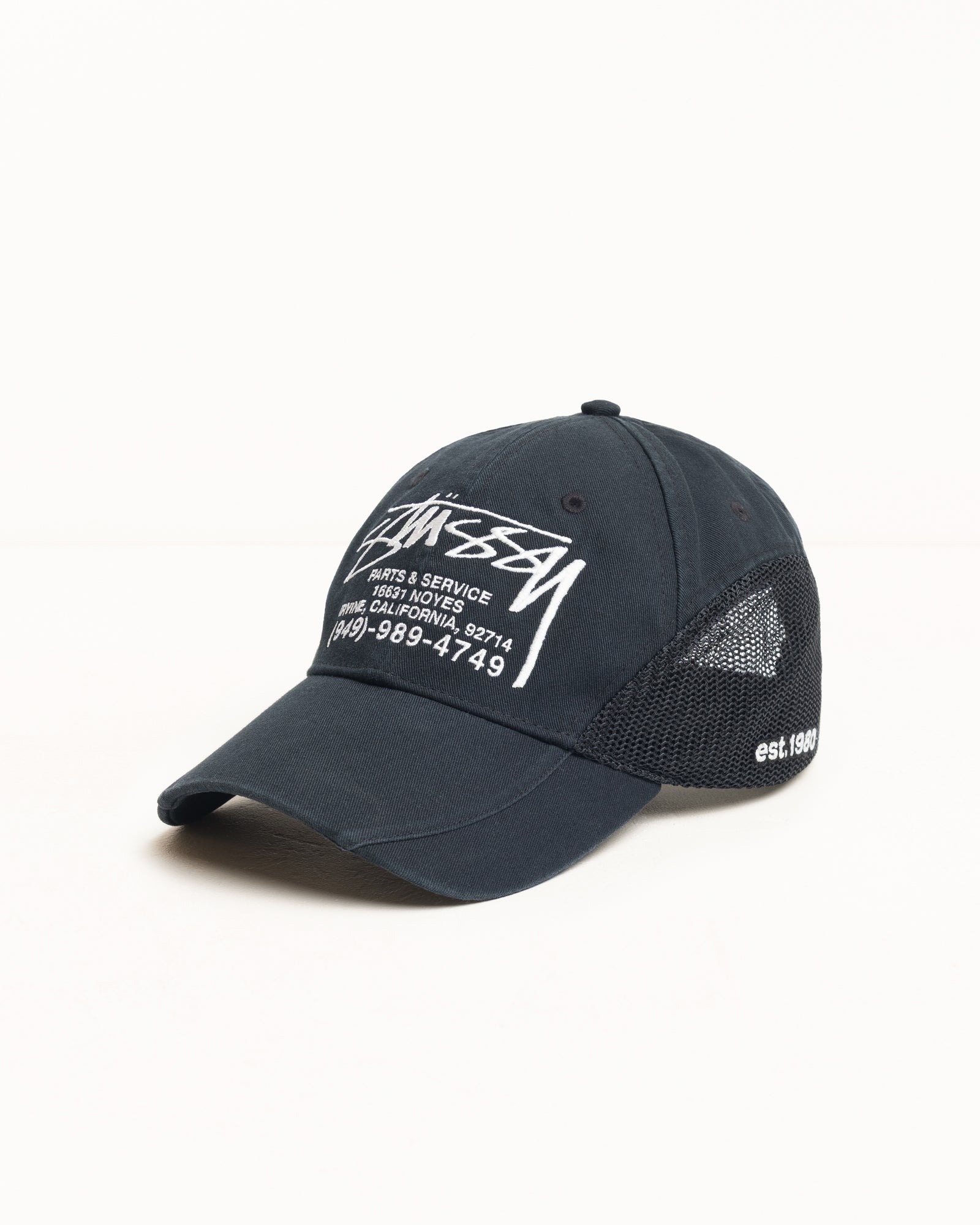 old stussy hats メッシュキャップ　made in usa 未使用 STUSSY（ステューシー） キャップ 帽子 Big 4 Trucker Cap