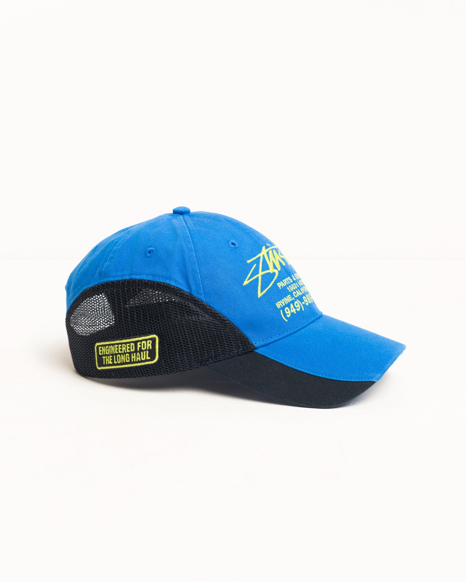 Stussy メッシュキャップ　PARTS & SERVICE MESH CAP Parts & Service Mesh Cap – Blue | Headwear | Stüssy