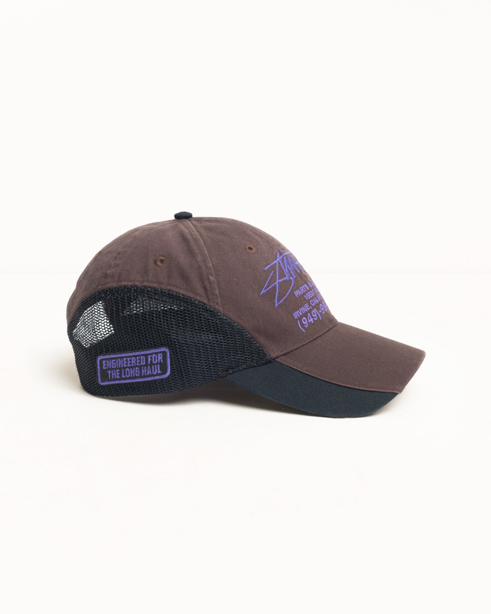 Parts & Service Mesh Cap – Brown | Headwear | Stüssy