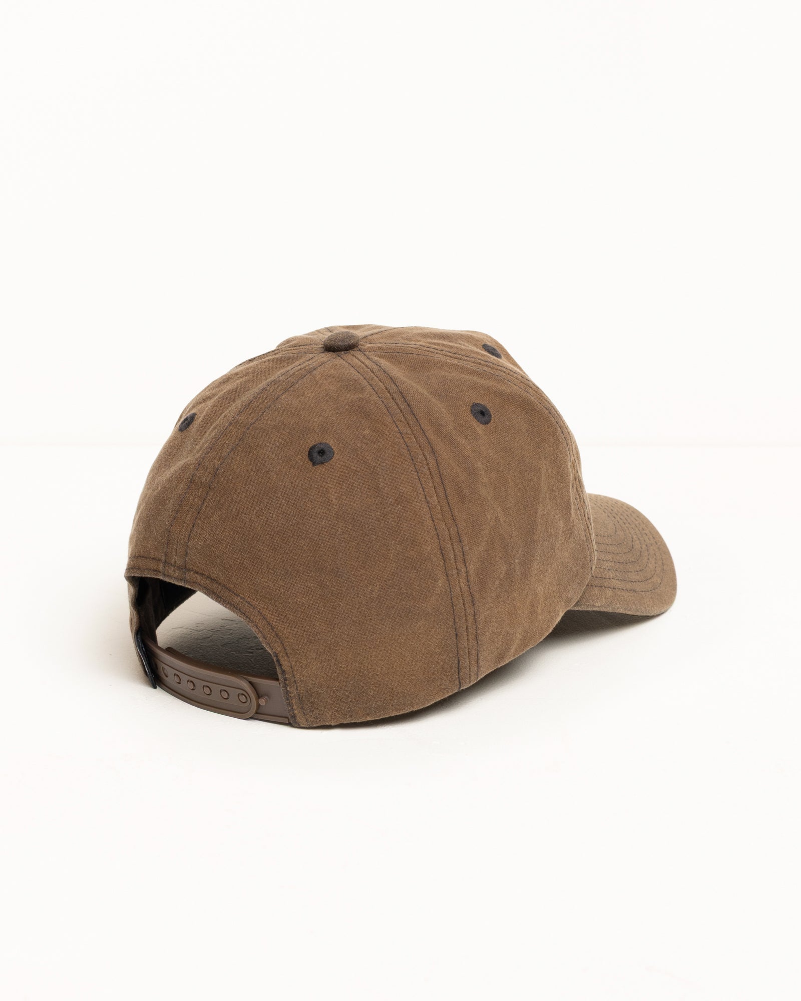 帽子 stussy MID-DEPTH WORKGEAR WAXED SNAPBACK Mid-Depth Workgear Waxed Snapback – Brown | Headwear | Stüssy