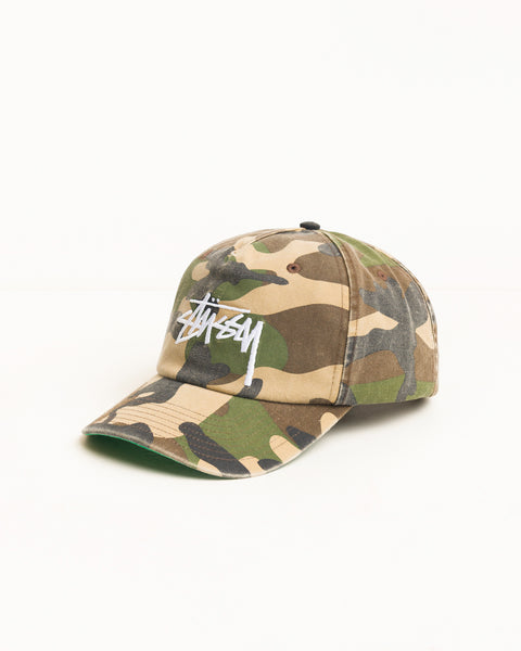 Big Stock Snapback Cap in Camo