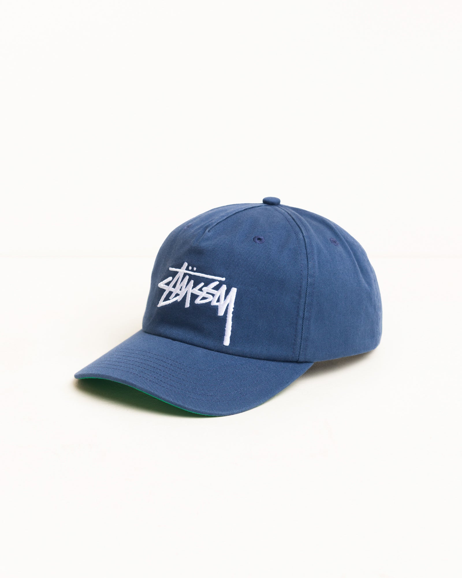 Big Stock Snapback Cap - Deep Blue | Headwear | Stüssy