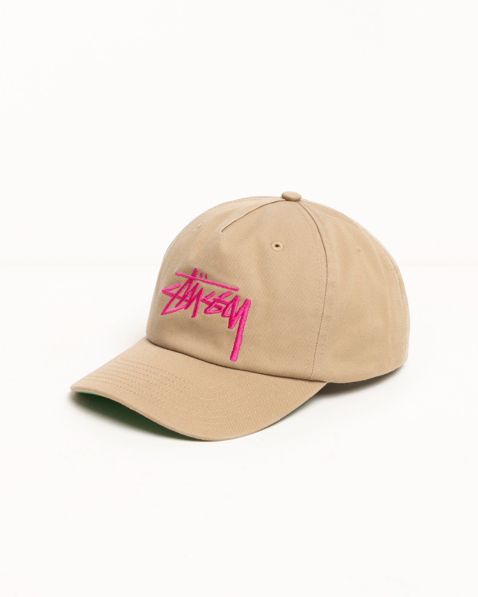 【stussy】 キャップ ベージュ Mid-Depth Big Stock Snapback – Khaki | Headwear | Stüssy