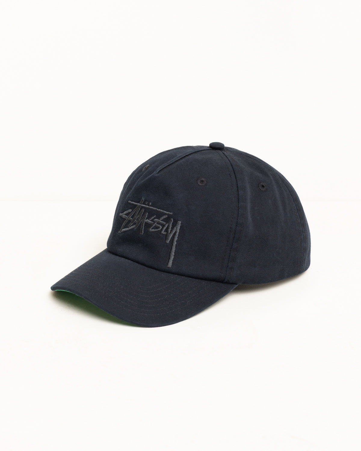 Mid-Depth Big Stock Snapback – Navy Eclipse | Headwear | Stüssy