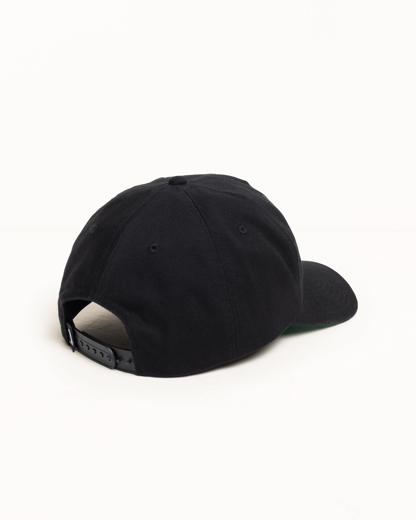 Mid-Depth Big Stock Snapback – Shadow Black | Headwear | Stüssy