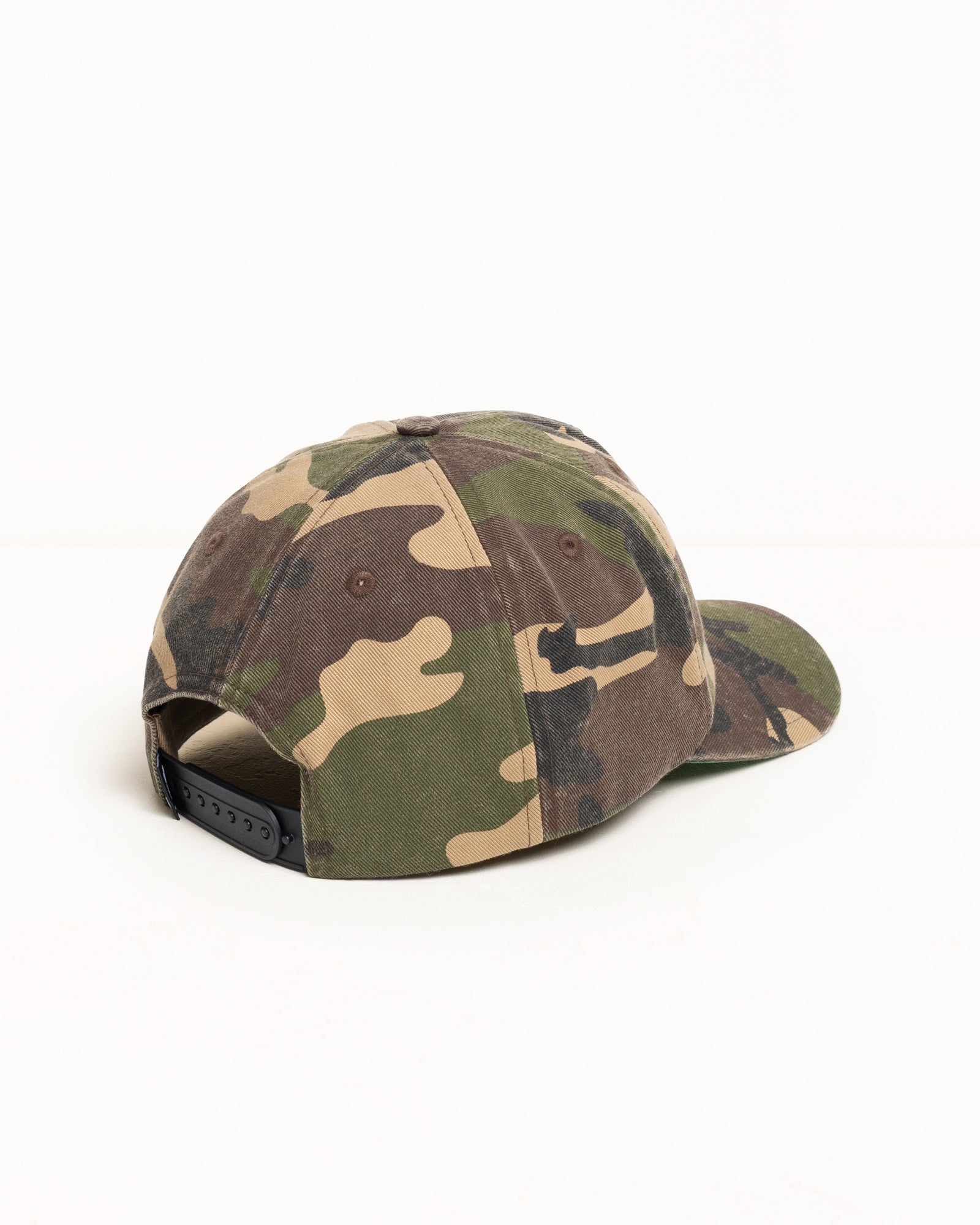 Mid-Depth Big Stock Snapback – Woodland Camo | Headwear | Stüssy