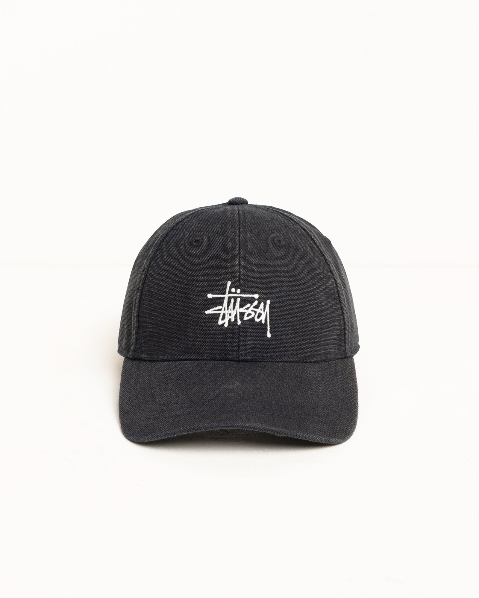 Lp Washed Basic Canvas Cap Accessories In Black