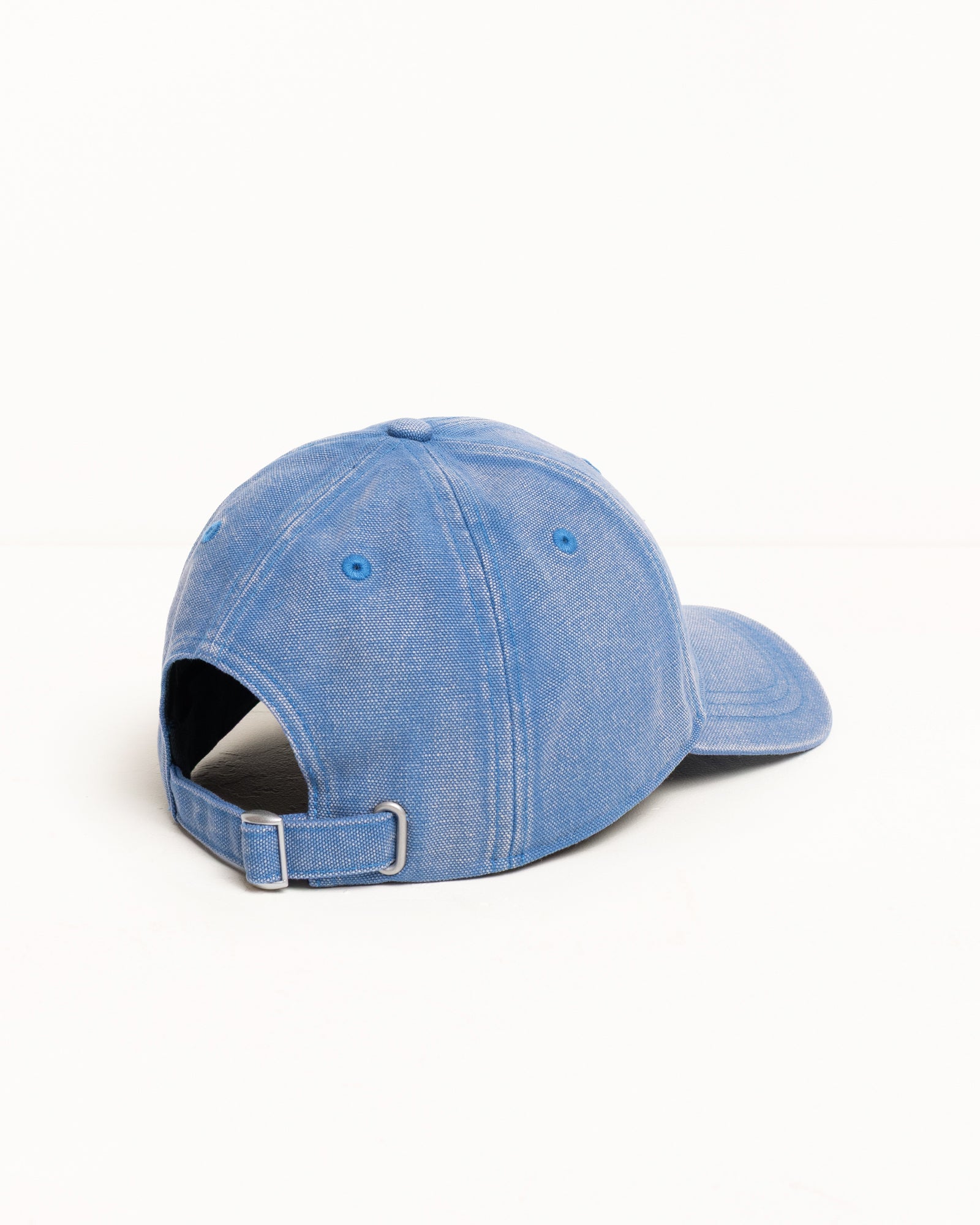 Basic Stüssy Cap Washed Canvas – Blue | Headwear | Stüssy