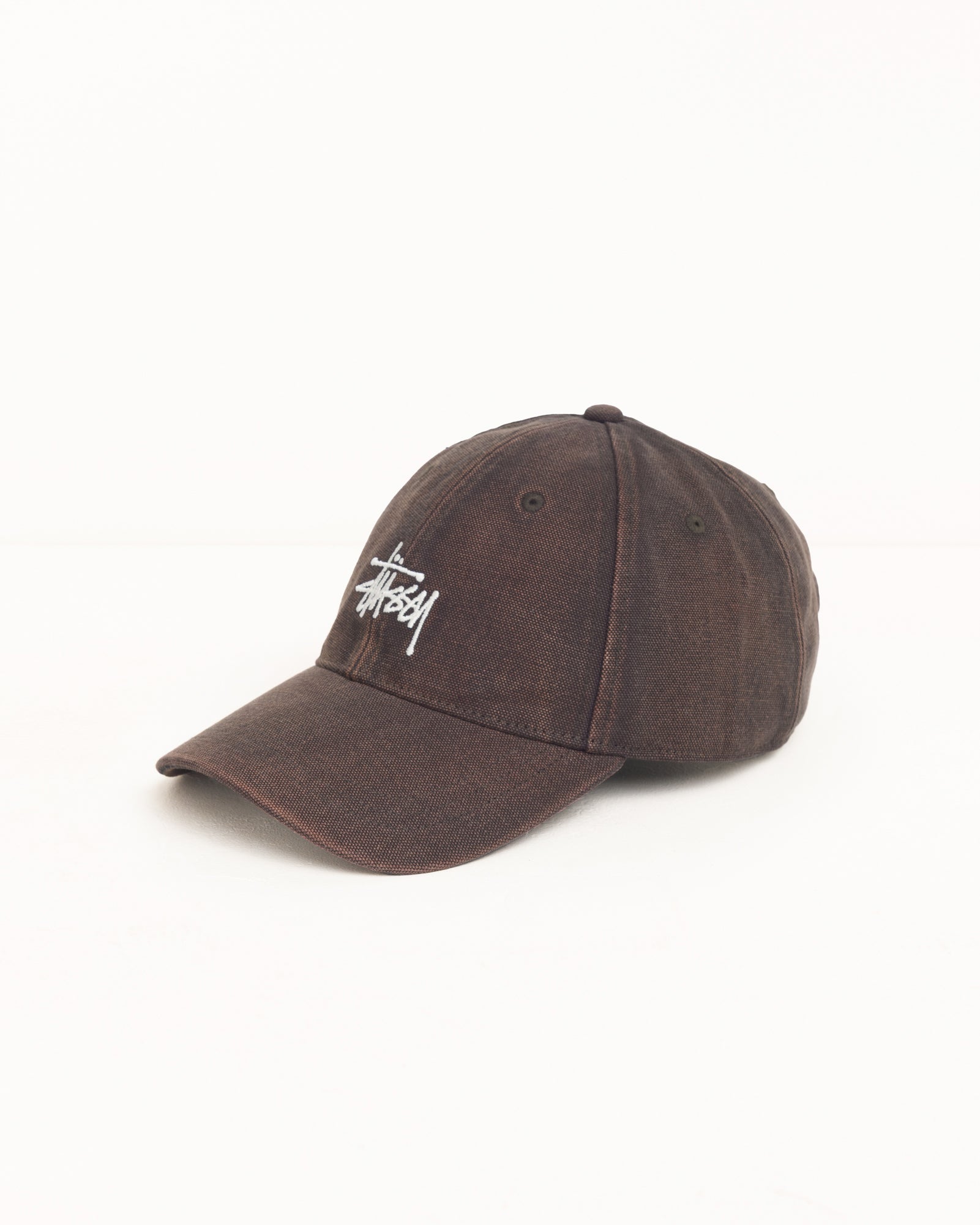 Washed Basic Stüssy Cap - Brown | Headwear | Stüssy