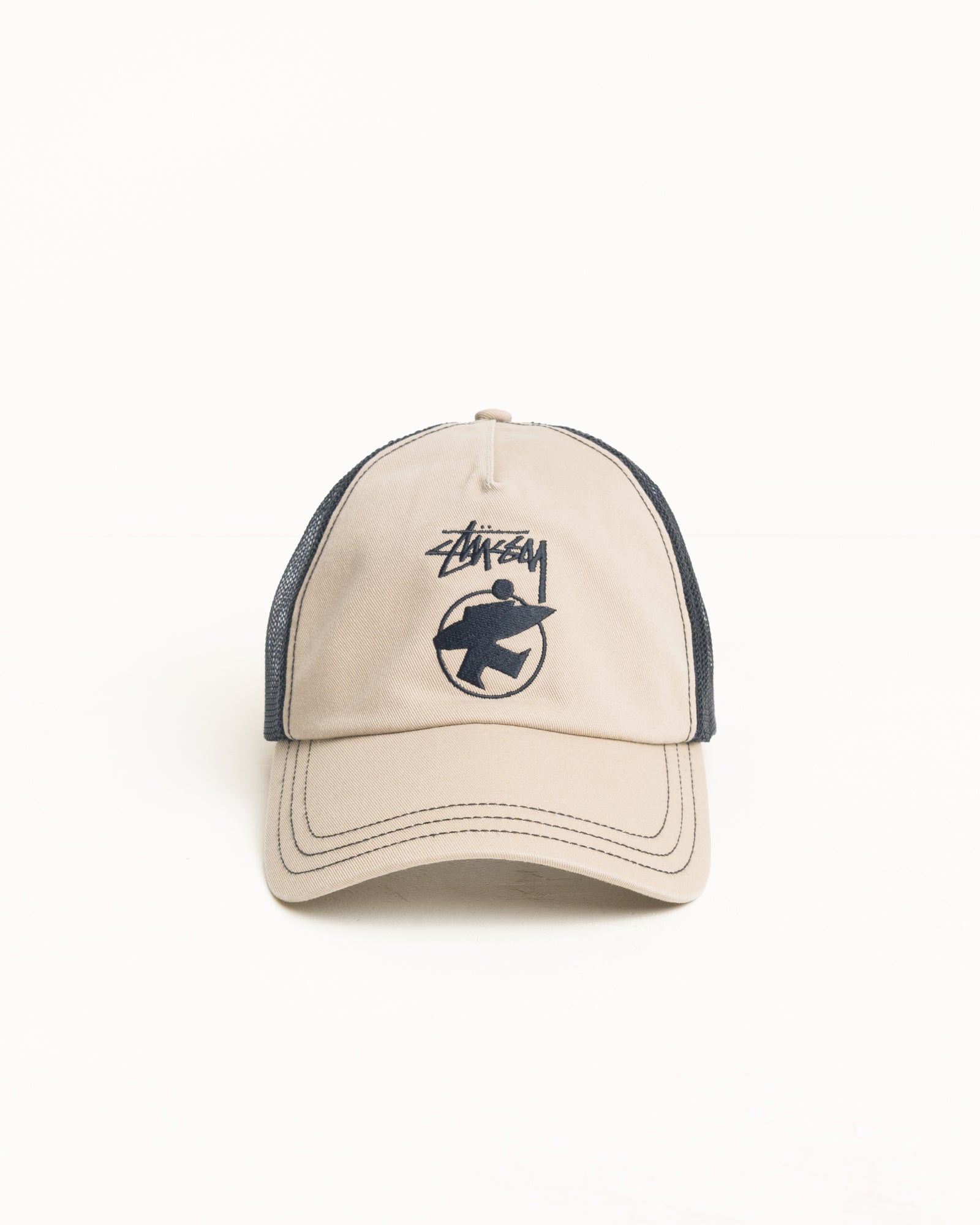 Lp Beach Roots Trucker Cap Unisex In Tan