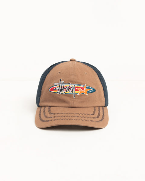 Low Profile Oval Star Cap in Brown