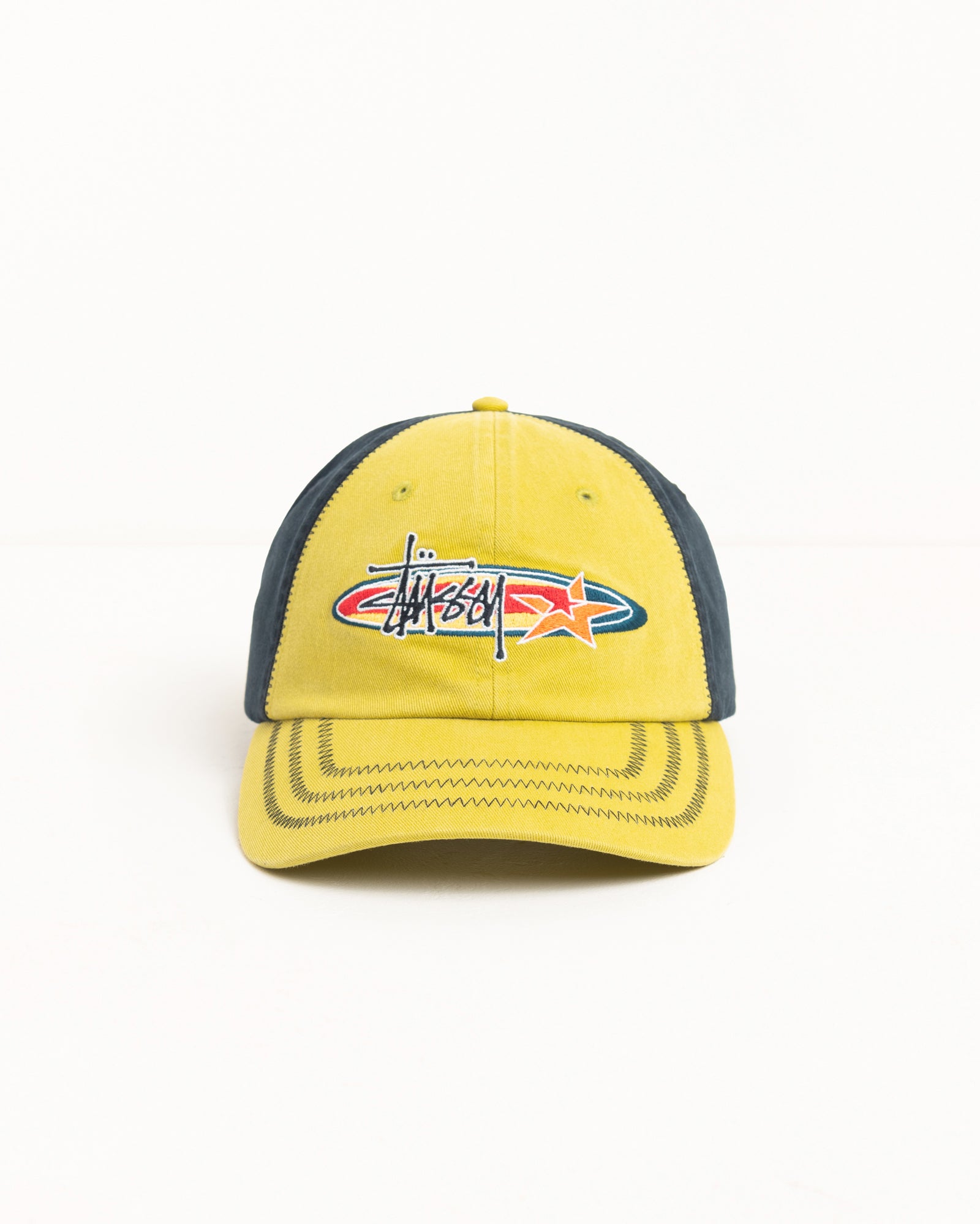 Oval Star Cap in Lime