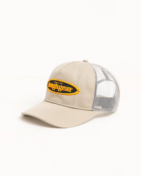 Tough Gear Trucker Cap in Khaki