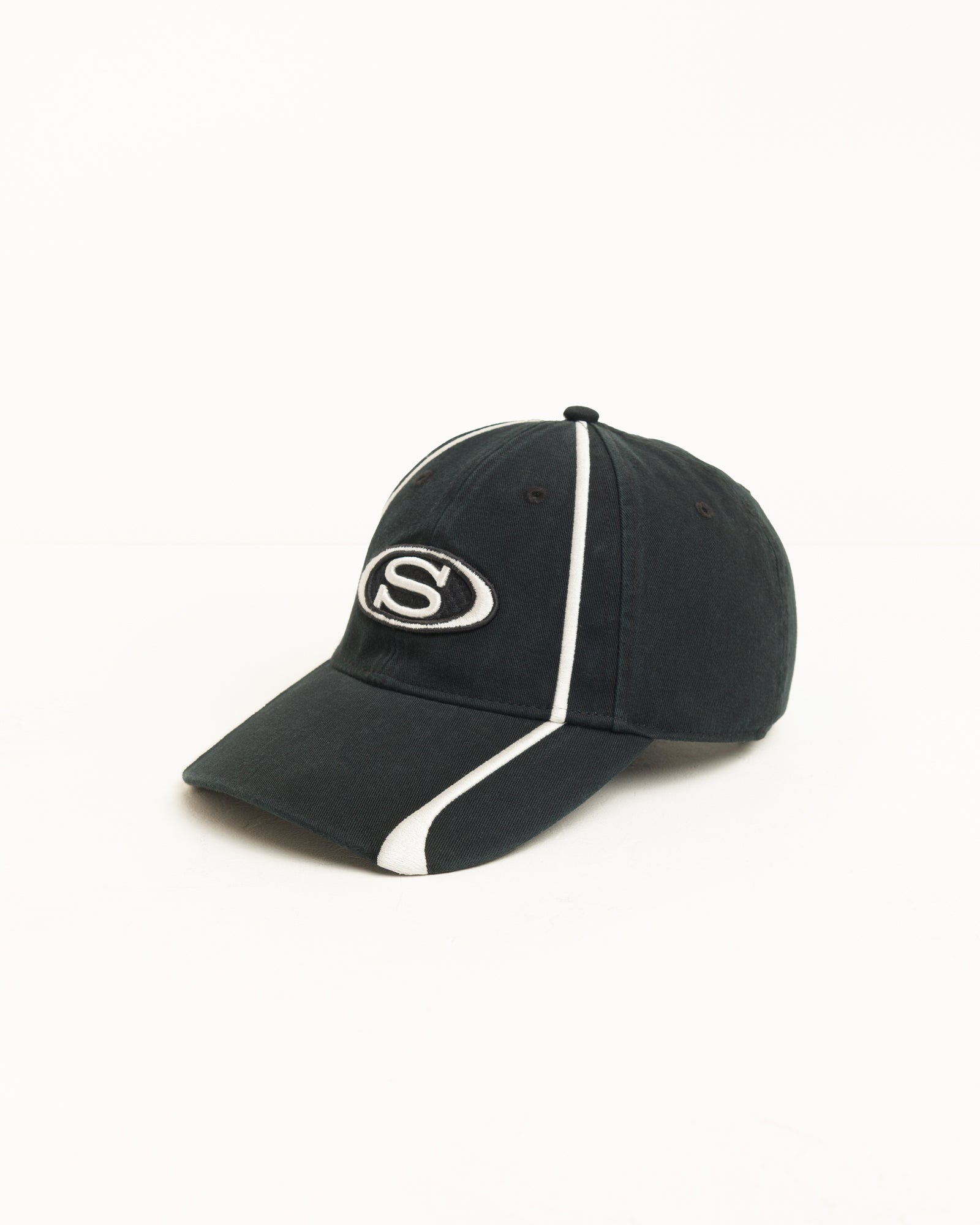 Stussy CAP 90s ブラック S Oval Cap - Black | Headwear | Stüssy