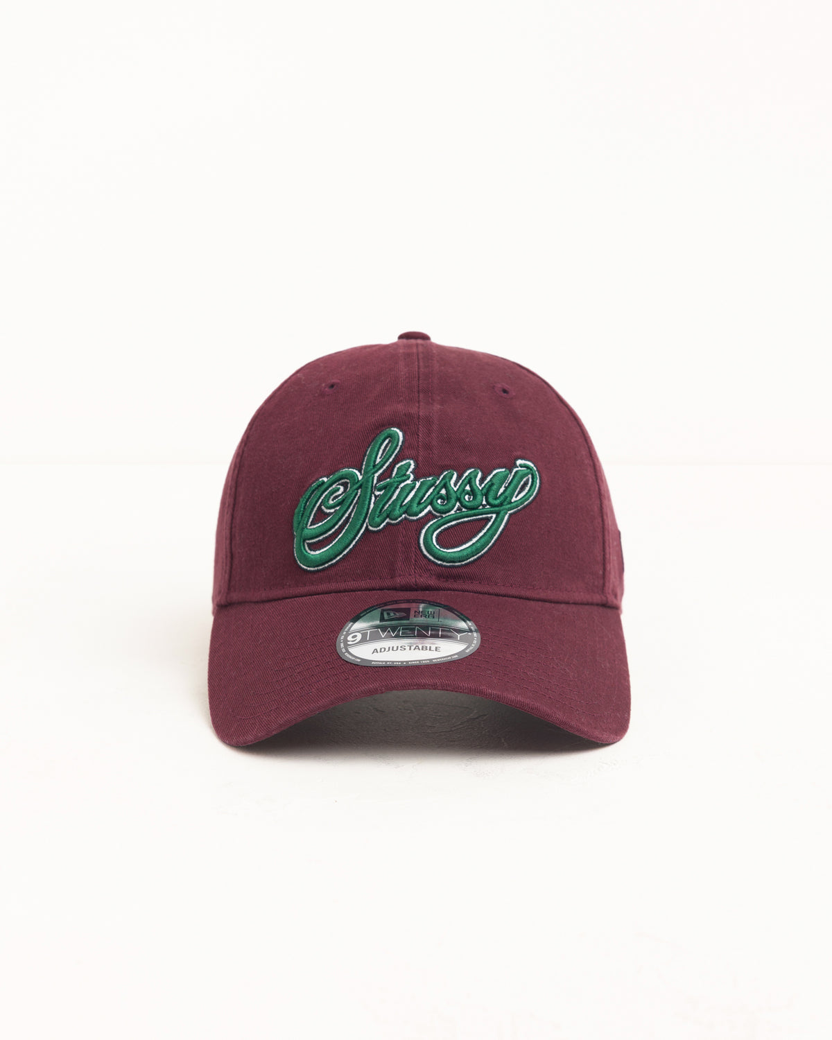 Cursive 9twenty Cap Unisex In Maroon