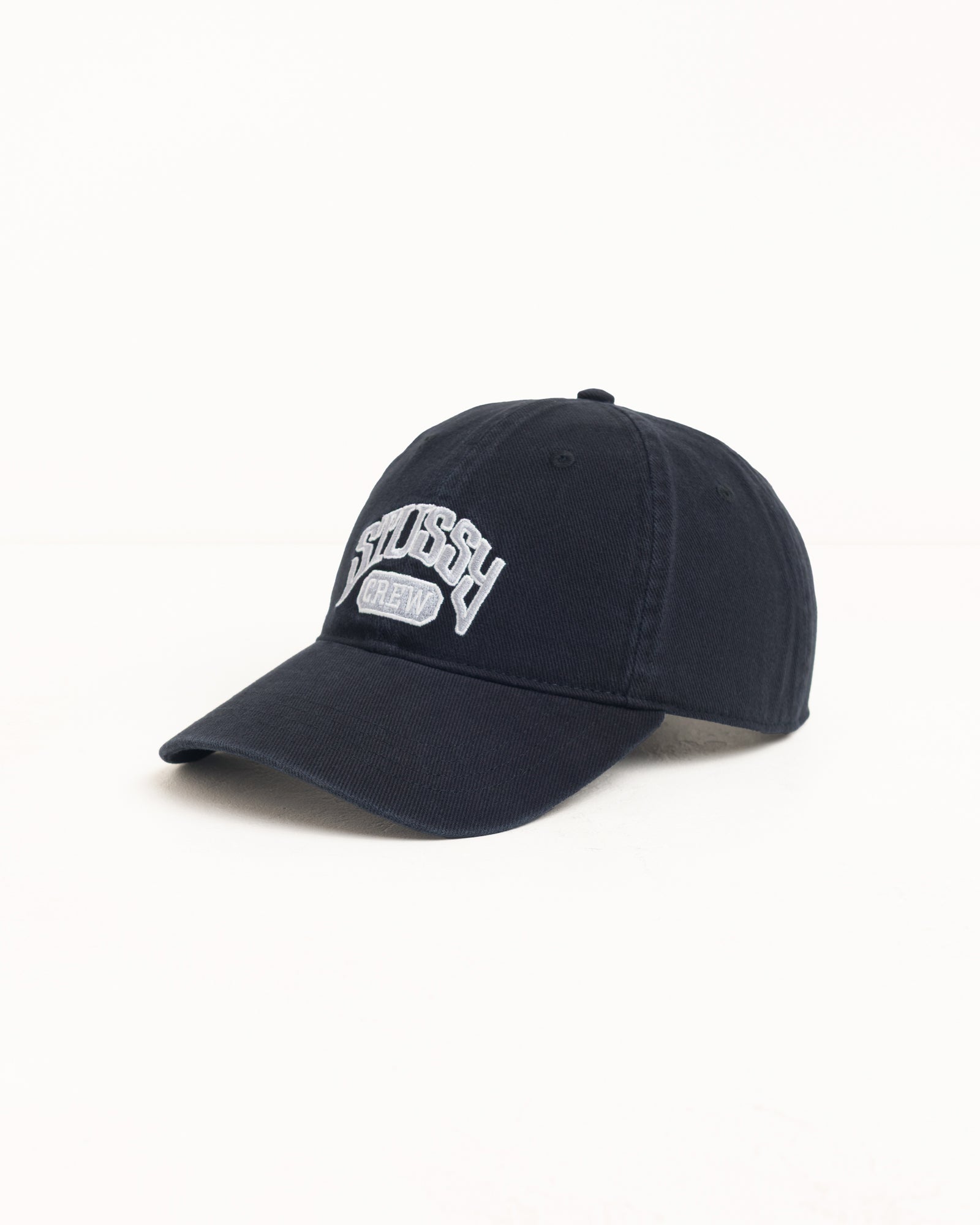 Stüssy Crew Cap - Black | Headwear | Stüssy