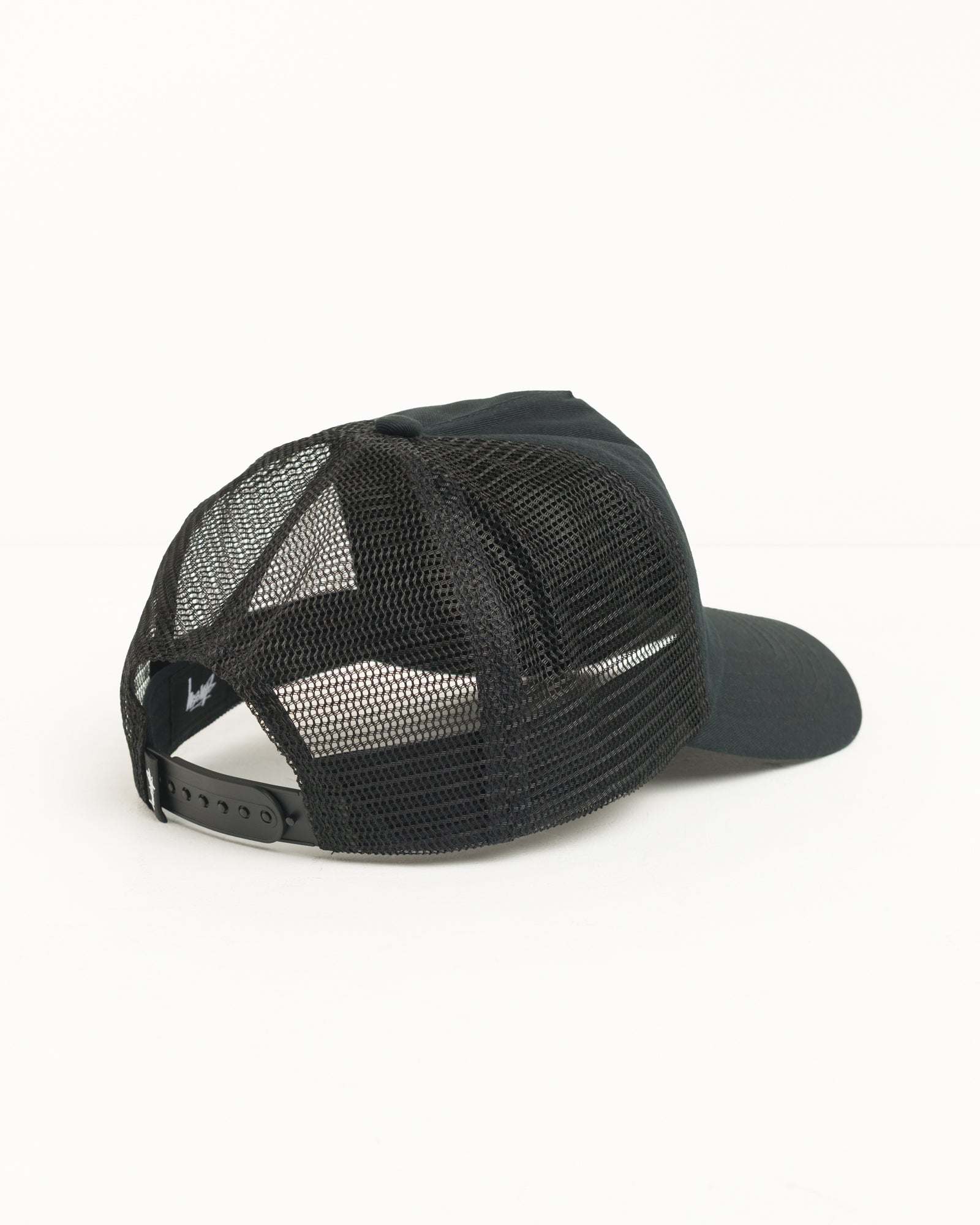 S Crown Trucker - Black | Headwear | Stüssy