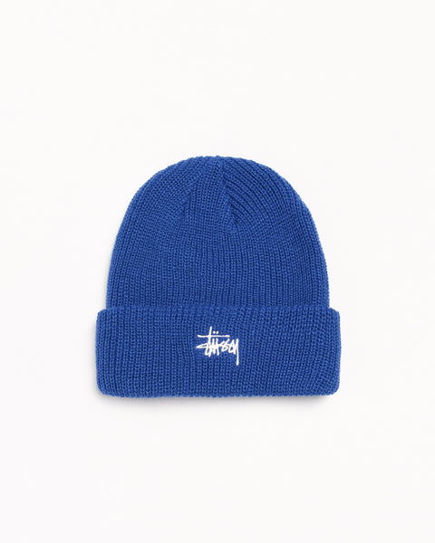 Basic Cuff Beanie Accessories In Azure