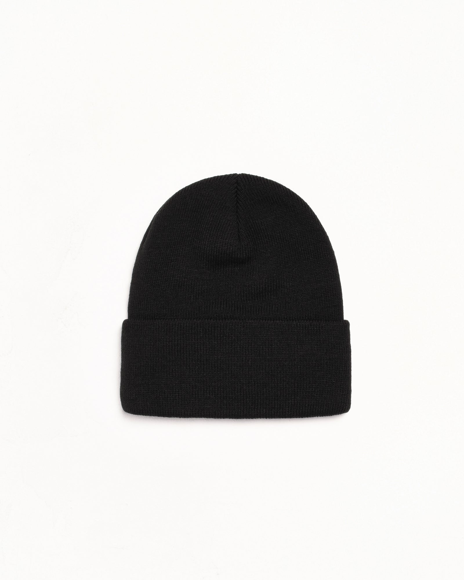 Cuff Beanie Stock – Black | Headwear | Stüssy