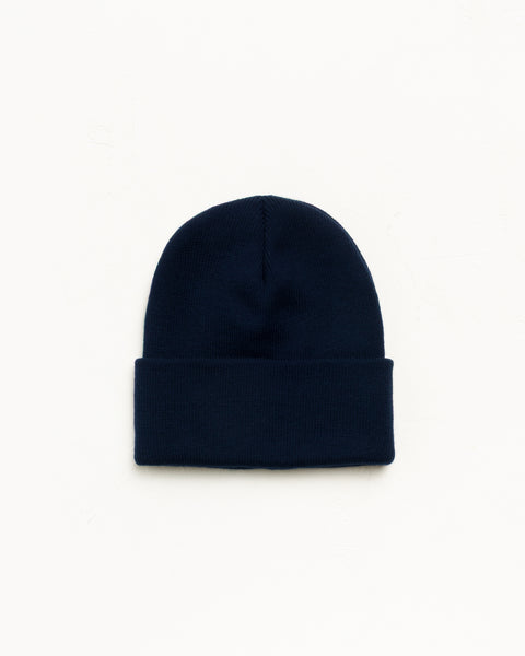 Cuff Beanie Stock Beanie in Eclipse Navy