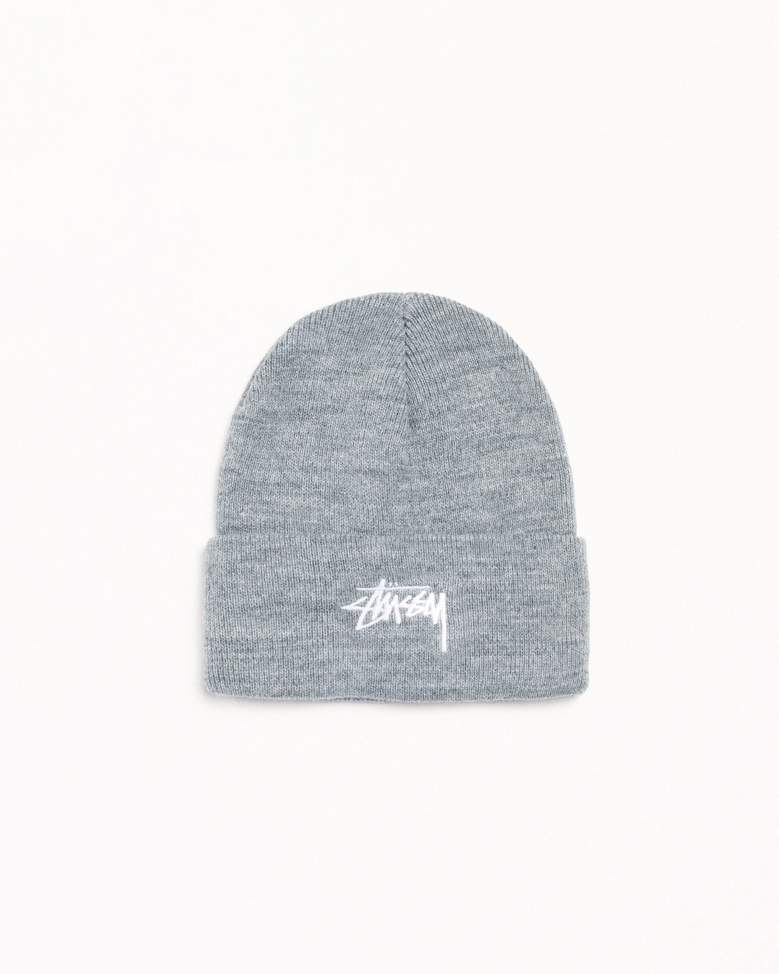 Stock Cuff Beanie in Grey Heather