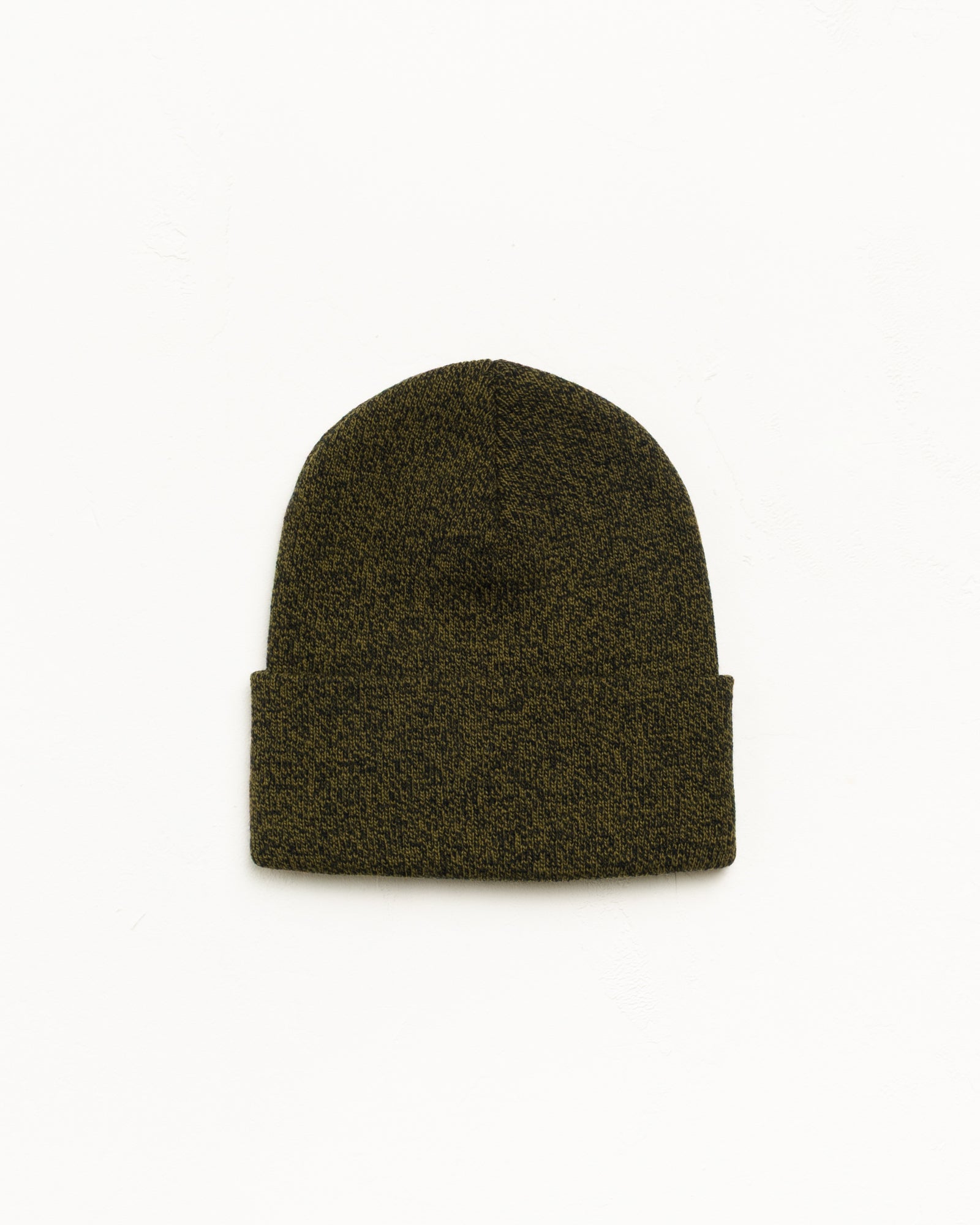 Stock Cuff Beanie - Marled Olive | Headwear | Stüssy