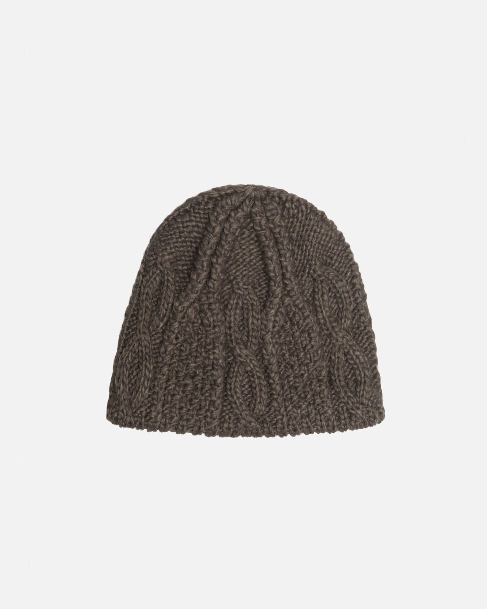 Skullcap Cable Knit in brown – Stüssy