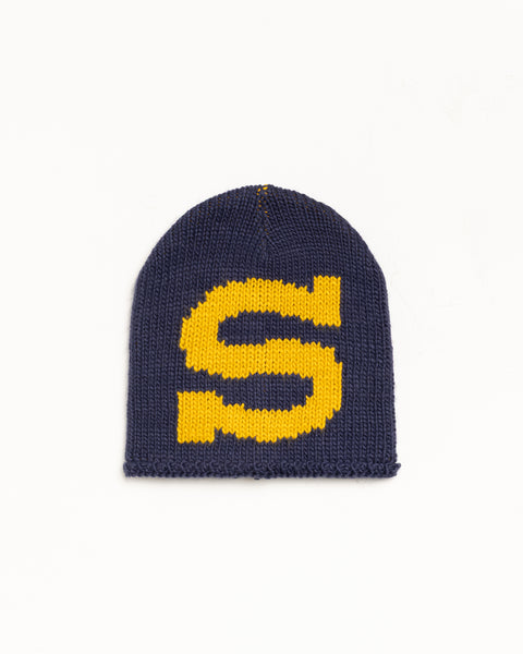 帽子 stussy skullcap loose knit Knit Skullcap Burly S – Navy | Headwear | Stüssy