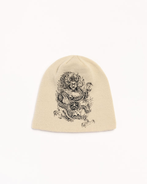 Skullcap Dragon Print Accessories In Stone