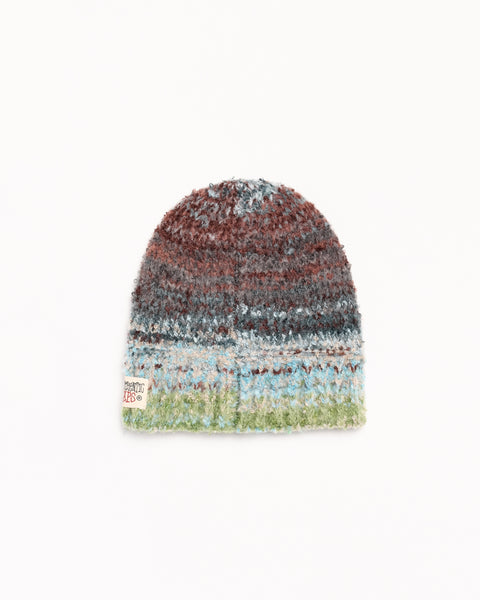 Skullcap Textured Multi Yarn Accessories In Blue Multi